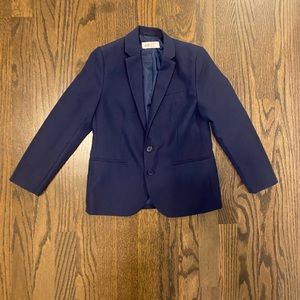 Navy blue kids blazer
